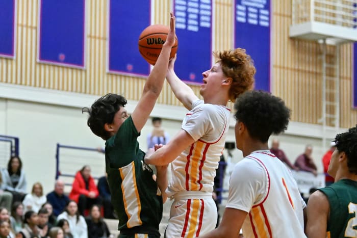 a Putnam North Eugene 5A Oregon boys basketball quarterfinal 2024 Leon Neuschwander 13